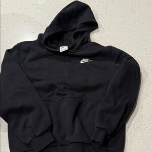 Nike kids large black Hoodie Sweater
